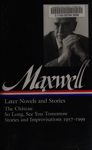 Tapa de Later novels and stories
