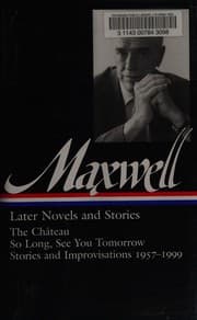 Tapa de Later novels and stories