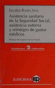 Tapa de Asistencia sanitaria de la Seguridad Social, asistencia externa y reintegro de gastos médicos