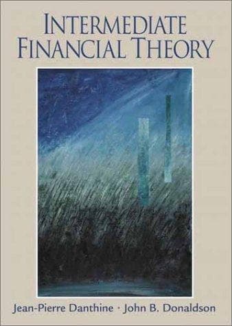 Tapa de Intermediate financial theory