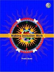 Tapa de Making inclusion work