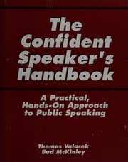 Tapa de The confident speaker's handbook