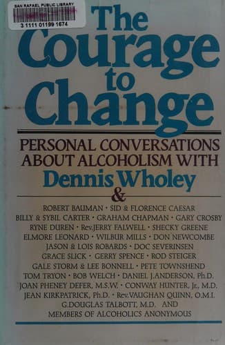 Tapa de The courage to change