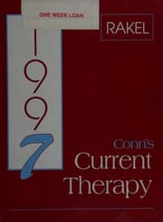 Tapa de Conn's Current Therapy 1997