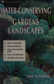 Tapa de Water-conserving gardens and landscapes