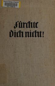 Tapa de Fürchte dich nicht!
