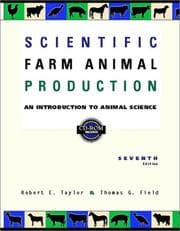 Tapa de Scientific farm animal production