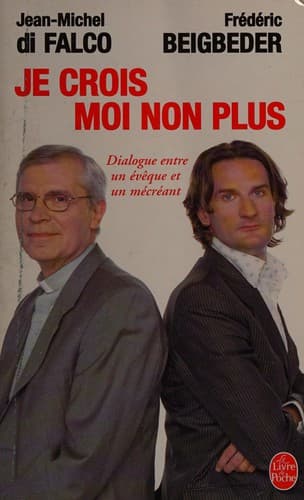 Tapa de Je crois, moi non plus