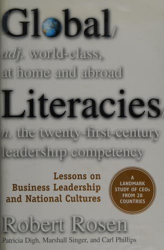 Tapa de Global literacies