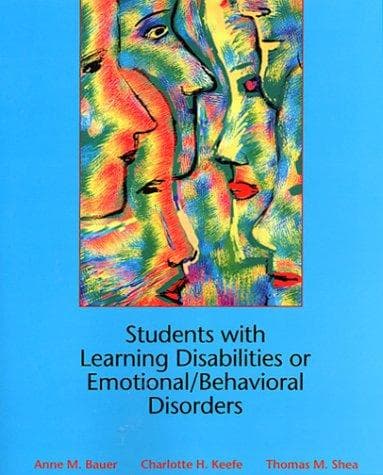 Tapa de Students with learning disabilities or emotional/behavioral disorders