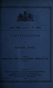 Tapa de Specification of Edward Jones