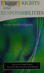 Tapa de HUMAN RIGHTS AND RESPONSIBILITIES IN THE WORLD RELIGIONS; ED. BY JOSEPH RUNZO