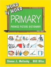 Tapa de Word by Word Primary Phonics Picture Dictionary