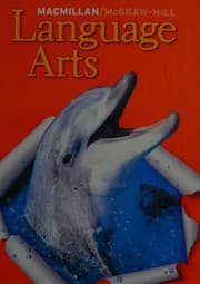 Tapa de Macmillan/McGraw-Hill language arts