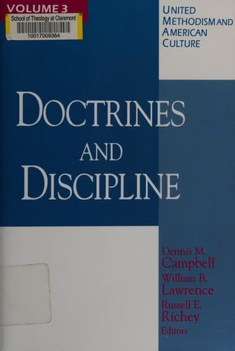 Tapa de Doctrines and discipline