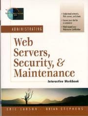 Tapa de Administrating Web servers, security & maintenance