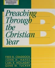 Tapa de Preaching through the christian year