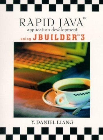 Tapa de Rapid Java application development using JBuilder 3