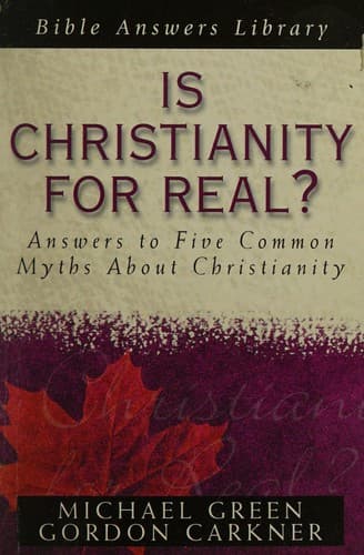 Tapa de Is Christianity for real?