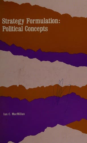 Tapa de Strategy formulation