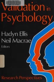 Tapa de Validation in psychology
