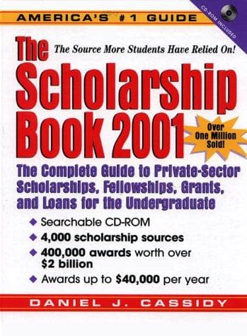 Tapa de The Scholarship Book 2001