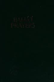 Tapa de Baháʼí prayers