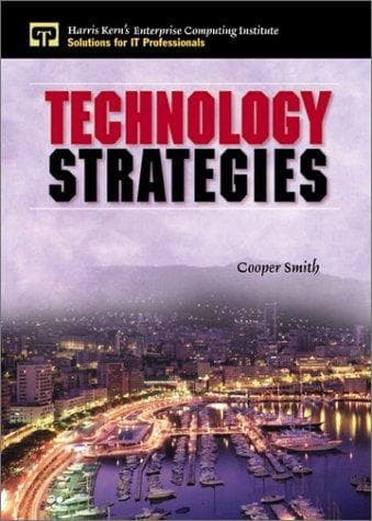 Tapa de Technology strategies