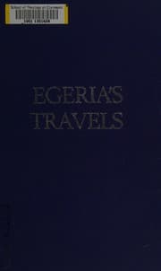 Tapa de Egeria's Travels