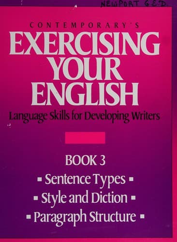 Tapa de Exercising your English