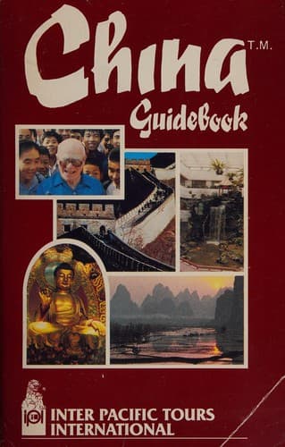 Tapa de The China guidebook