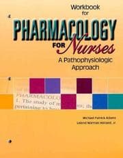 Tapa de Workbook for pharmacology for nurses