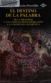 Tapa de El destino de la palabra