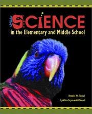 Tapa de Science in the Elementary and Middle School