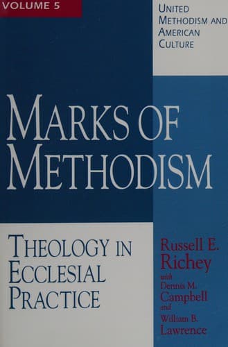 Tapa de Marks of Methodism