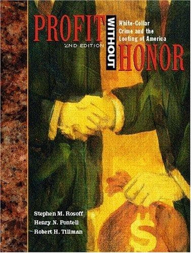 Tapa de Profit without honor