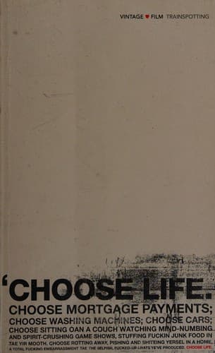 Tapa de Trainspotting