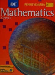 Tapa de Mathematics course 1, grade 6
