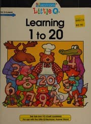 Tapa de Lil.q:learning 1-20 (Questron Little Q Electronic Books)