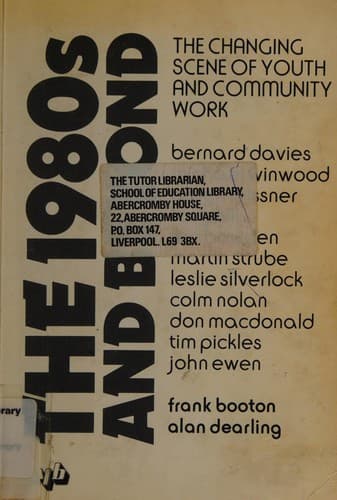 Tapa de The 1980s and beyond