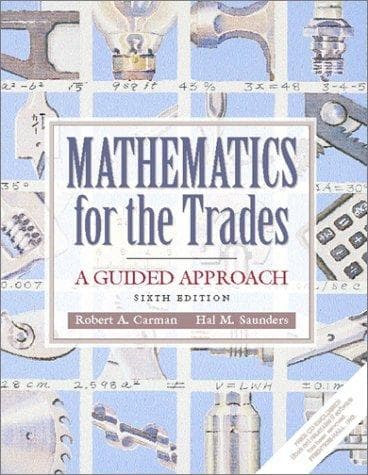 Tapa de Mathematics for the trades