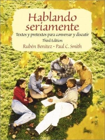 Tapa de Hablando seriamente