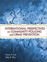 Tapa de International Perspectives on Community Policing and Crime Prevention