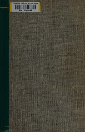 Tapa de Adolf von Harnack