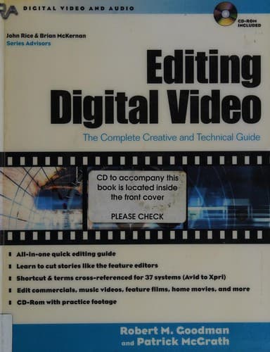 Tapa de Editing digital video
