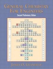 Tapa de General chemistry for engineers