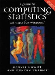 Tapa de A guide to computing statistics with SPSS release 10 for Windows