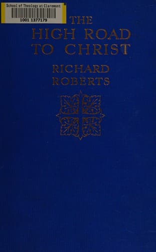 Tapa de The high road to Christ