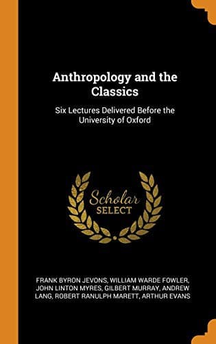 Tapa de Anthropology and the Classics