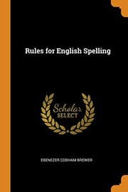 Tapa de Rules for English Spelling